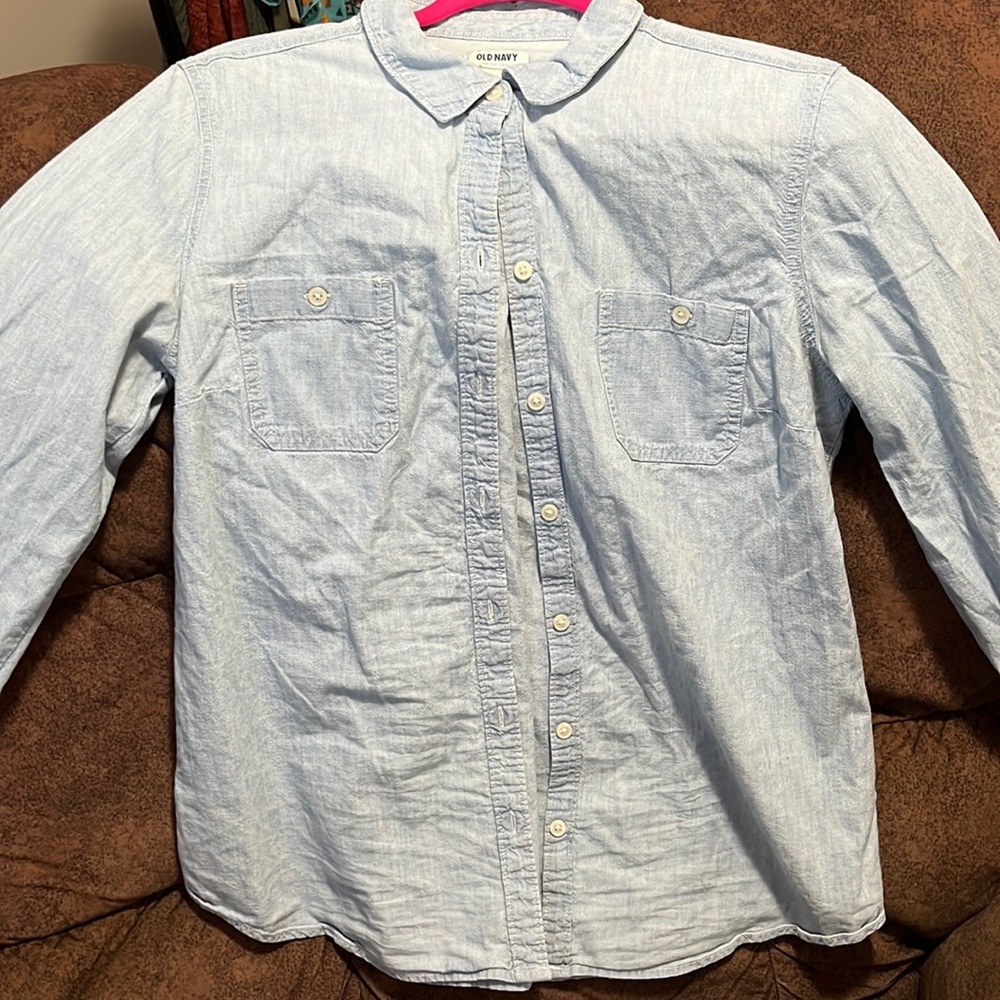Old Navy Denim Button Down